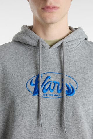 Sweater met Capuchon Global Line - Gemêleerd Grijs