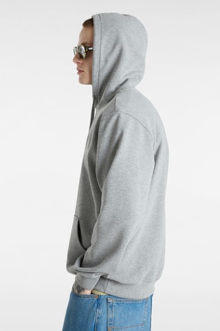 Sweater met Capuchon Global Line - Gemêleerd Grijs