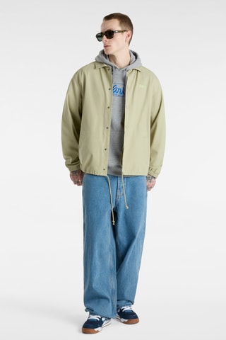 Sweater met Capuchon Global Line - Gemêleerd Grijs