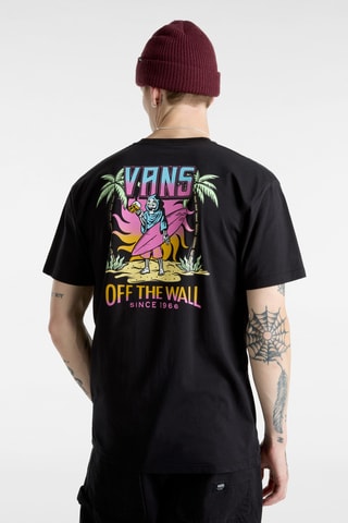 T-shirt Palm Cheers Classic - Zwart