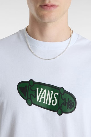 T-shirt Flipside - Wit