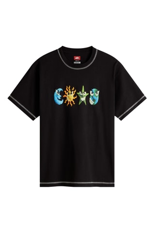 T-shirt Skate Clay - Zwart