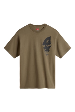 T-shirt Skate Mike G. Skull - Kaki