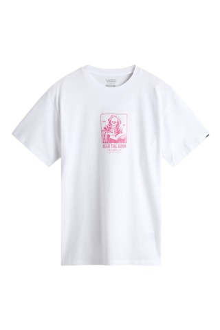 T-shirt Read The Room - Wit
