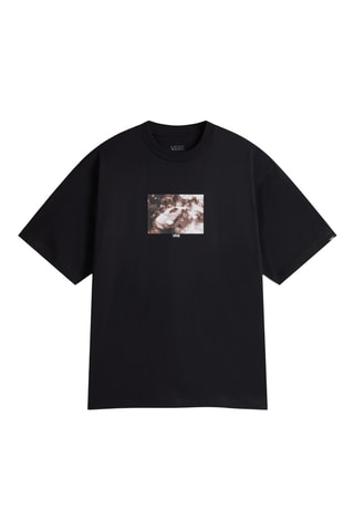 T-shirt Flammable - Zwart