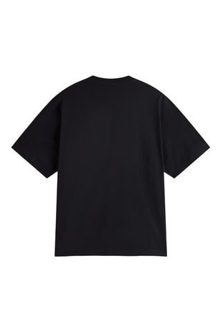 T-shirt Flammable - Zwart