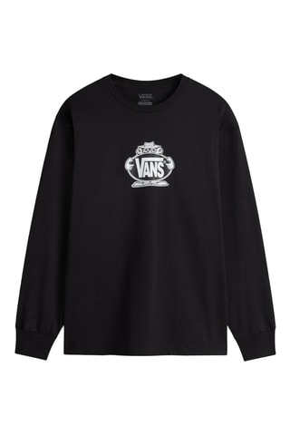 T-shirt Vans Creepe - Zwart