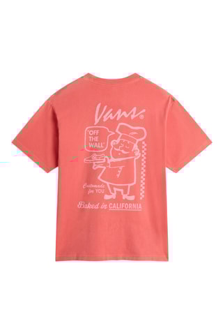 T-shirt Loose Fit Baked - Koraalrood