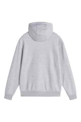 Sweater met Capuchon Essential - Gemêleerd Lichtgrijs