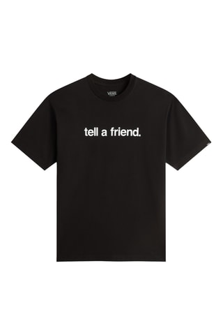 T-shirt Loose Fit Taf - Zwart