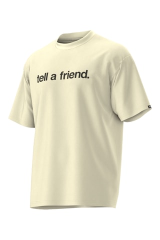 T-shirt Loose Fit Taf - Geel