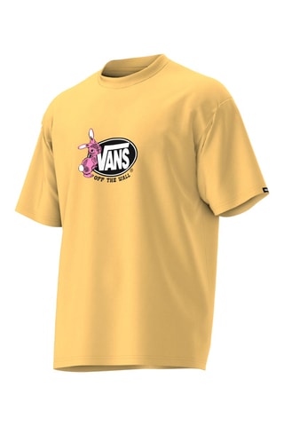 T-shirt Loose Fit Follow - Geel