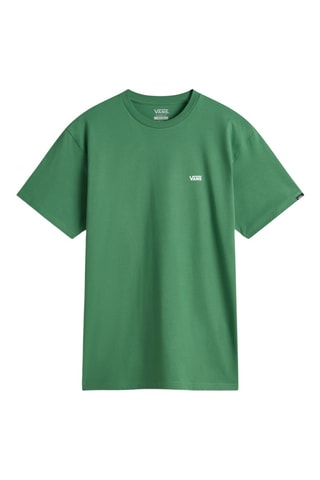 T-shirt Left Chest Logo - Donkergroen