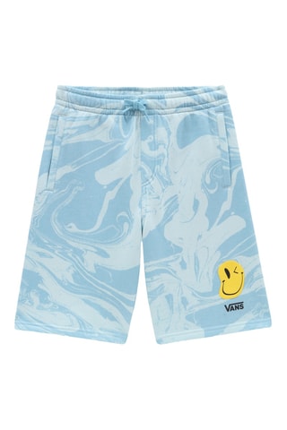 Fleece Short Marble - Blauw