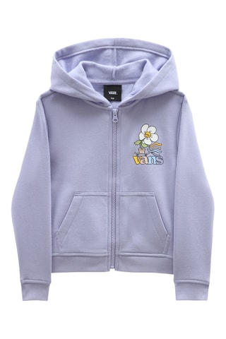 Sweater met Capuchon Skate Fleur - Lichtpaars