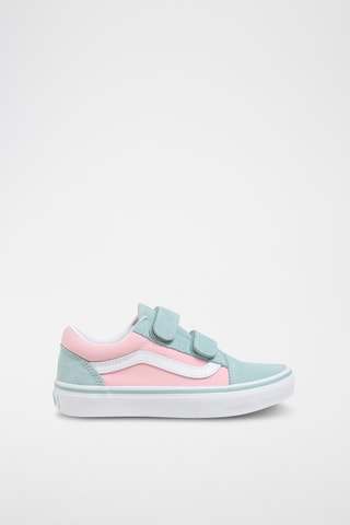 Nubuck Sneakers Old Skool V - Grijs en Roze