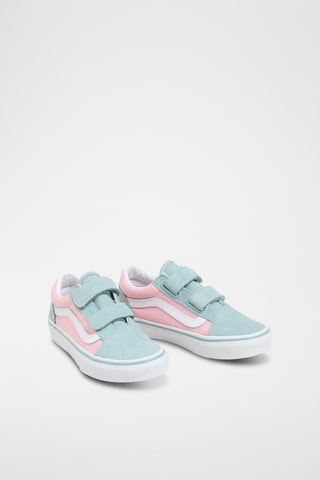 Nubuck Sneakers Old Skool V - Grijs en Roze