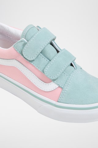 Nubuck Sneakers Old Skool V - Grijs en Roze