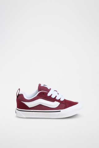 Nubuck Sneakers Knu Skool - Bordeauxrood