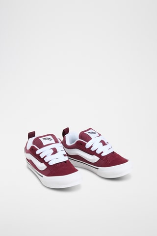 Nubuck Sneakers Knu Skool - Bordeauxrood