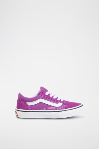 Nubuck Sneakers Old Skool - Paars en Wit