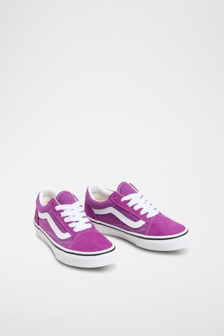 Nubuck Sneakers Old Skool - Paars en Wit