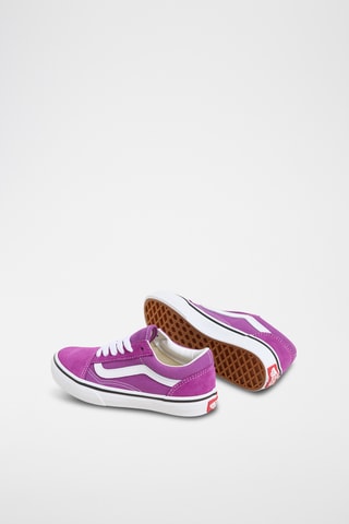 Nubuck Sneakers Old Skool - Paars en Wit