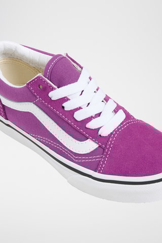 Nubuck Sneakers Old Skool - Paars en Wit