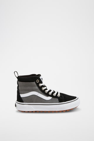 Hoge Nubuck Sneakers MTE Sk8-Hi - Zwart en Grijs