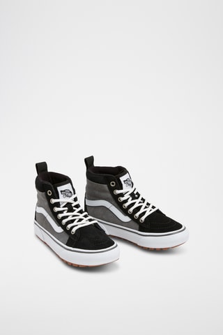 Hoge Nubuck Sneakers MTE Sk8-Hi - Zwart en Grijs