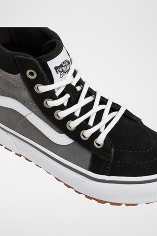 Hoge Nubuck Sneakers MTE Sk8-Hi - Zwart en Grijs