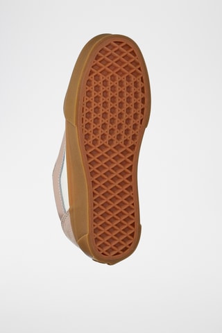 Nubuck Sneakers Knu Skool - Bruin en Wit