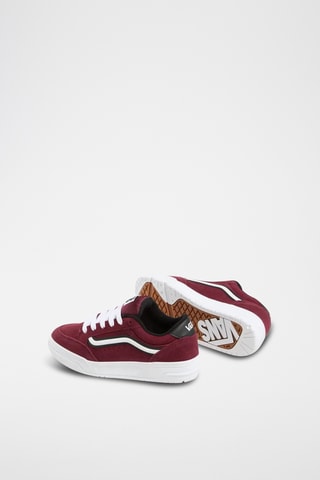 Nubuck Sneakers Hylane - Bordeauxrood
