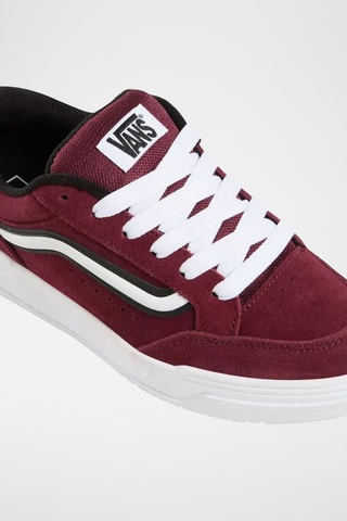 Nubuck Sneakers Hylane - Bordeauxrood