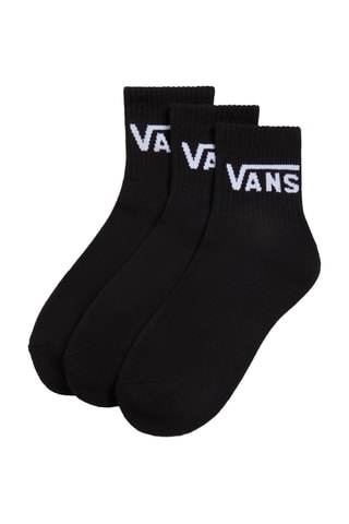 3 Paar Sokken Classic Half Crew - Zwart