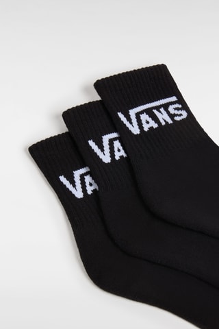 3 Paar Sokken Classic Half Crew - Zwart