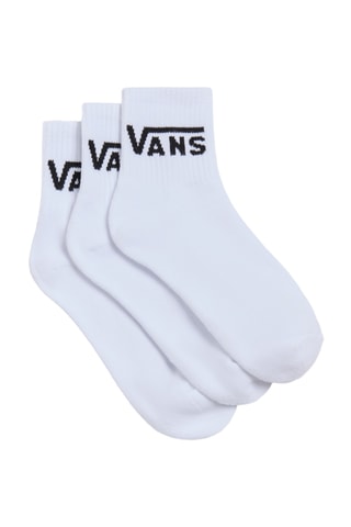 3 Paar Sokken Classic Half Crew - Wit