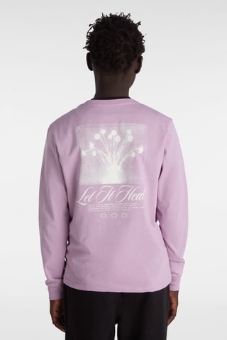 T-shirt Healing Bloom - Lichtpaars