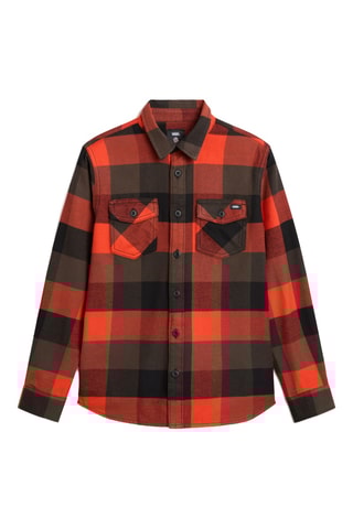 Biologisch Katoenen Hemd Box Flannel Classic - Zwart