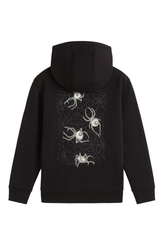 Fleece Sweater KD Creepy PO - Zwart