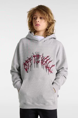 Sweater met Capuchon Metal Arch - Gemêleerd Lichtgrijs