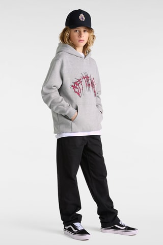 Sweater met Capuchon Metal Arch - Gemêleerd Lichtgrijs