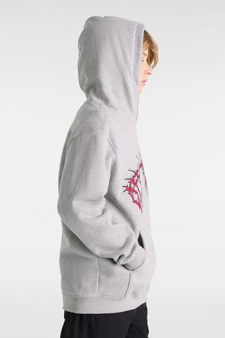 Sweater met Capuchon Metal Arch - Gemêleerd Lichtgrijs
