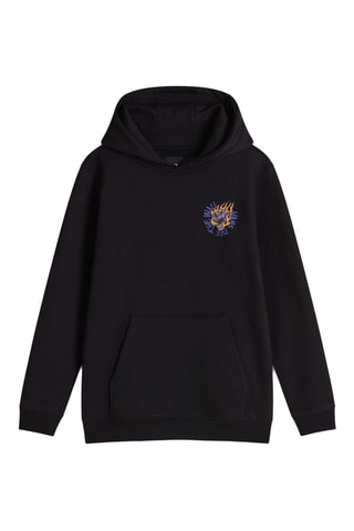 Sweater met Capuchon Vortex - Zwart