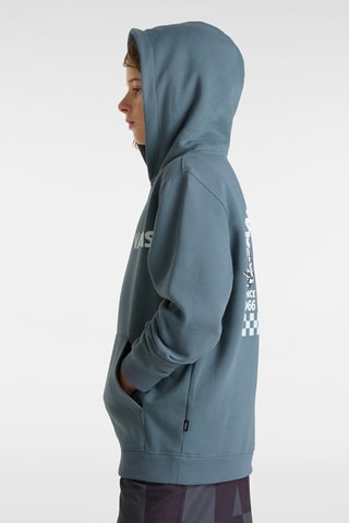 Sweater met Capuchon Headwaves - Petrolblauw