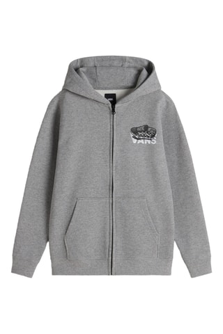 Sweater met Capuchon Old Skool FZ - Gemêleerd Grijs