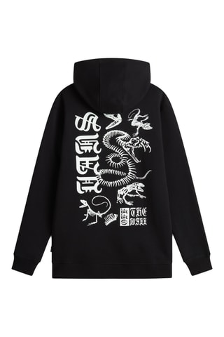 Sweater met Capuchon Bone Yard FZ - Zwart