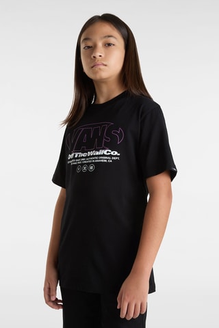 T-shirt Major Type - Zwart