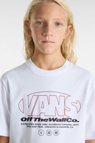 T-shirt Major Type - Wit