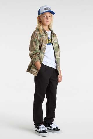 T-shirt Checker Drop - Wit
